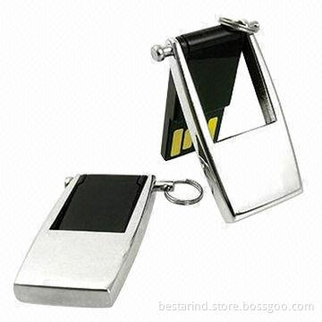 Mini USB Flash Drive, Made of Metal/UDP Chips/Engraved/Printed Logo/Super Small Sizes are Accepted